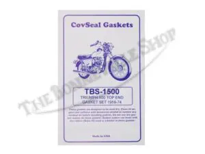 TBS 1500 01 TRIUMPH 500 TOP END GASKET SET