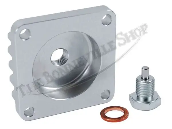 67 1285B 03 BSA BILLET FINNED SUMP PLATE MASTER