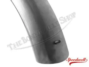 Triumph 500 650 750 1964-74 Front Speedwell Mudguard / Fender Lipped Bare Steel PN# 97-1677
