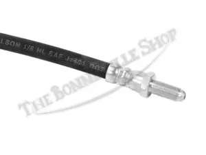 60 7174A 03 TRIUMPH UPPER FRONT BRAKE HOSE 1979 82 MASTER