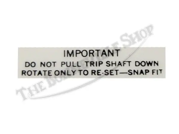 TBS 9421 01 SMITHS TYPE SPEEDO DECAL