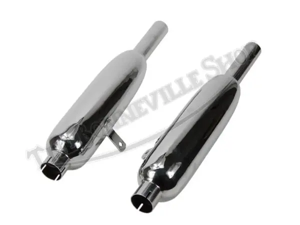 TRIUMPH DUPLEX SILENCERS WASSELL PRE UNIT