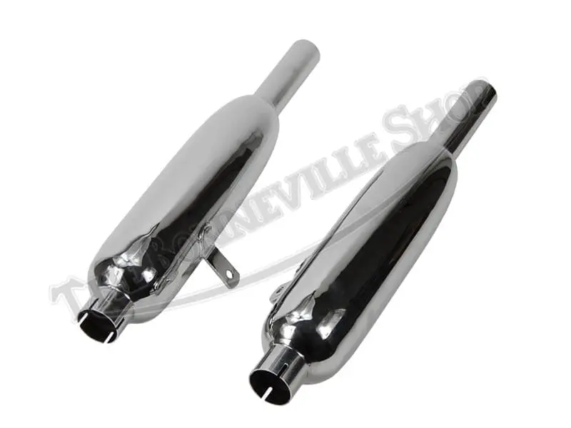 TRIUMPH DUPLEX SILENCERS WASSELL PRE UNIT