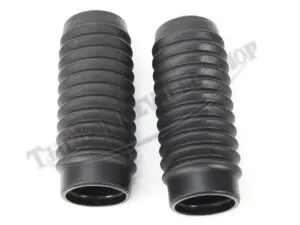 A TRIUMPH BSA US MADE FORK GAITERS