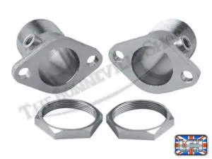 70 5349 70 5350 03 PAIR Triumph 650 Inlet Manifolds 1963 68