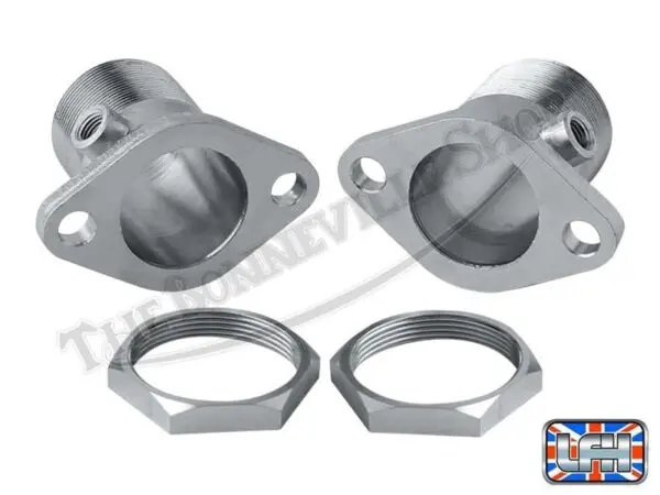 70 5349 70 5350 03 PAIR Triumph 650 Inlet Manifolds 1963 68