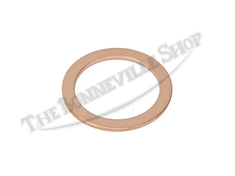 TRIUMPH CRANKCASE SUMP FILTER COPPER WASHER