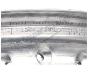 A NORTON SHOULDERED VALANCED ALLOY REAR WHEEL RIM WM X SPOKE AJS MATCHLESS EXCEL