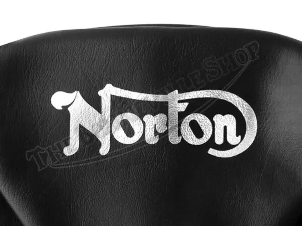 06 1766 C 04 Norton 750 850 Commando Roadster Ribbed Top Seat Cover MK1 MK2 1969 74