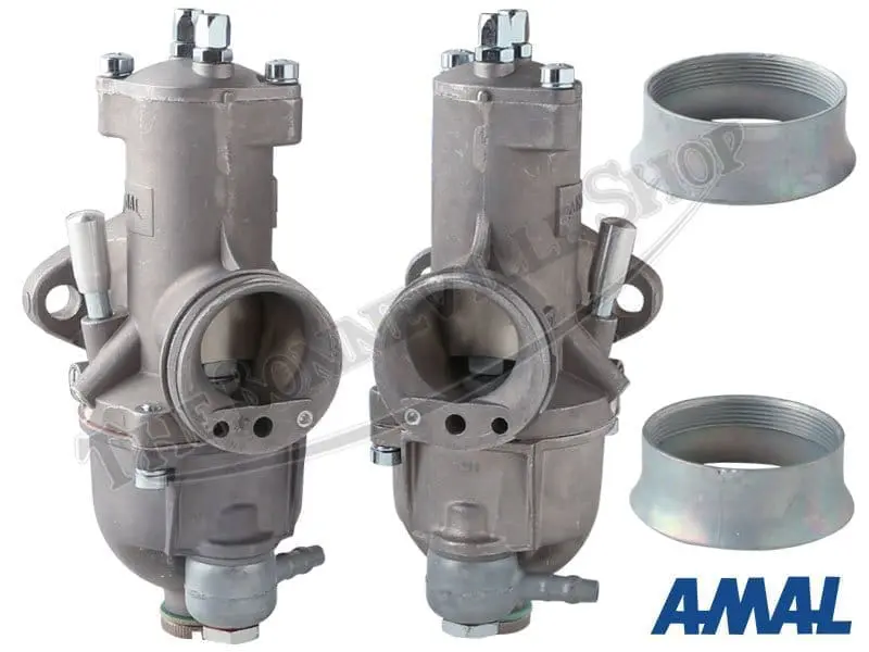 626LR AL 01 Triumph 500 T100C T100T T100R Daytona Tiger Amal Premier Alloy 626 Carb Set