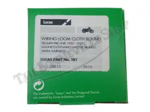 GENUINE LUCAS WIRING HARNESS TRIUMPH PRE UNIT T T T T TWINS PN#
