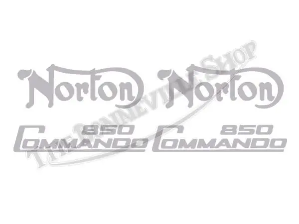 06 4882 06 5095 01 NORTON 850 SILVER DECAL SET