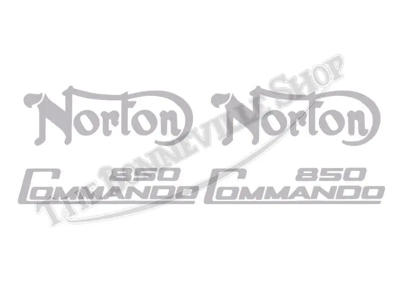 06 4882 06 5095 01 NORTON 850 SILVER DECAL SET
