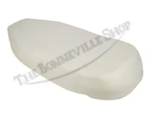 TBS 4380 02 TRIUMPH BSA 650 A65 T120 NARROW NOSE SEAT FOAM 1971 72 US SPEC PN TBS 4380