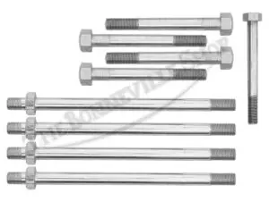 70 1596A Kit 01 Triumph Unit 650 T120 TR6 Bonneville Tiger 63 70 Headbolt Kit Long Stud