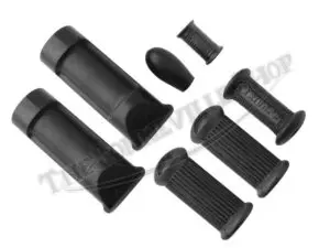 TBS TRIUMPH T TD TE BONNEVILLE FOOTREST RUBBER SET ON