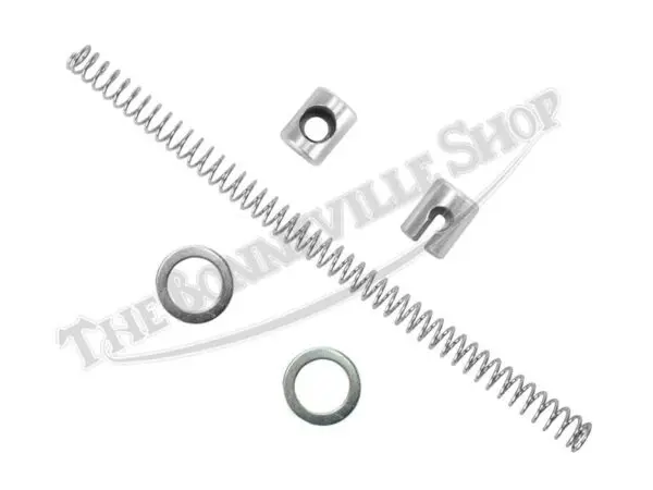 TBS 0665 01 TRIUMPH BSA 650 750 CONICAL HUB FRONT BRAKE CABLE HARDWARE SPRING KIT PN TBS 0665