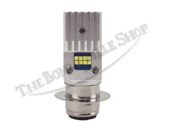 Triumph LED headlight 446 LED 01 TRIUMPH NORTON BSA BPF PREMIUM LED HEADLIGHT BULB POSITIVE NEGATIVE GROUND