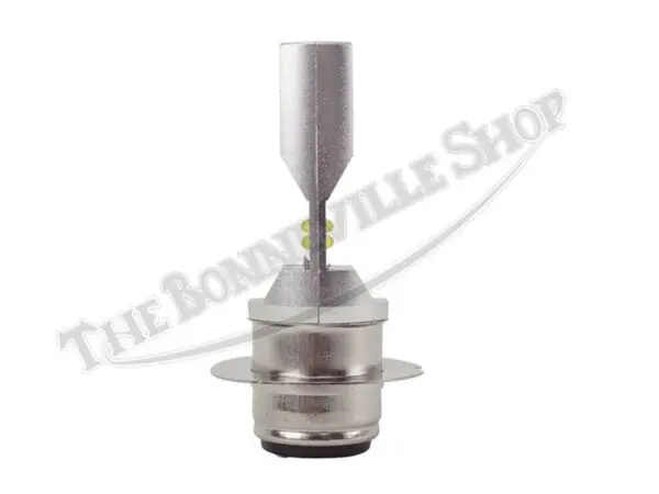 446 LED 03 TRIUMPH NORTON BSA BPF PREMIUM LED HEADLIGHT BULB POSITIVE NEGATIVE GROUND