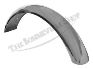 TRIUMPH HOLE CHROME FRONT MUDGUARD FENDER