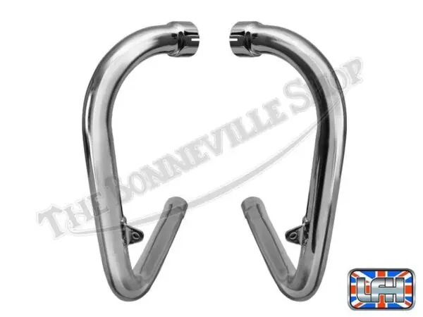 71 2753 UN 01 TRIUMPH 1971 650 OIL IN FRAM EXHAUST PIPE SET UNBALANCED