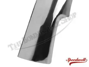 82 5955 03 TRIUMPH 500 650 ALLOY REAR FENDER MUDGUARD PLAIN EDGE UNDRILLED 1964 66