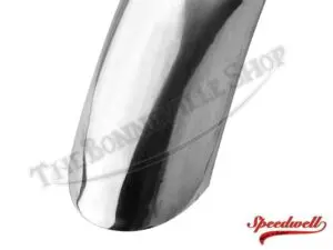 97 1687 03 Triumph 500 650 1964 66 Alloy Front Speedwell Mudguard Fender Razor Edge TBS
