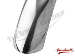 97 1687 04 Triumph 500 650 1964 66 Alloy Front Speedwell Mudguard Fender Razor Edge TBS