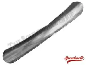 97 1687 05 TRIUMPH 500 650 ALLOY FRONT MUDGUARD FENDER PLAIN EDGE 1964 66