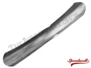 97 1687A 06 TRIUMPH 500 650 ALLOY FRONT MUDGUARD FENDER ROLLED EDGE 1969 70