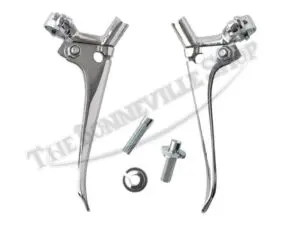 TRIUMPH AMAL TYPE CLUTCH BRAKE LEVER SET BLADE END UK MADE