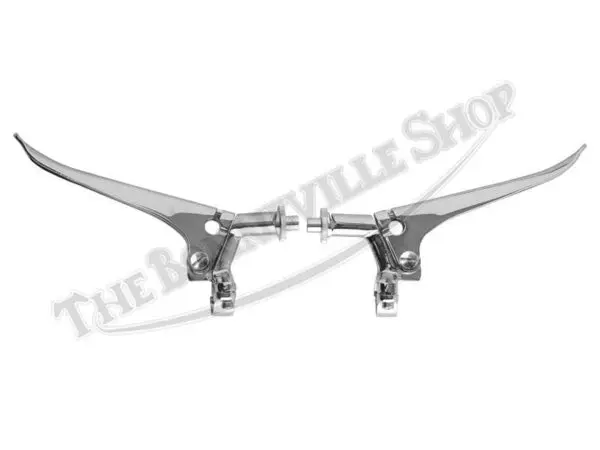 TRIUMPH AMAL TYPE CLUTCH BRAKE LEVER SET BLADE END UK MADE