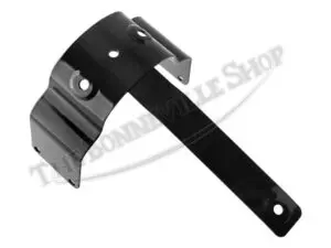 TRIUMPH T TR T FRONT FENDER MUDGUARD BRIDGE PIECE STAY BLACK