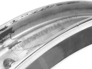 37 1230 A2ND 07 TRIUMPH BSA NORTON EXCEL SHOULDERED VALANCED ALLOY WHEEL RIM