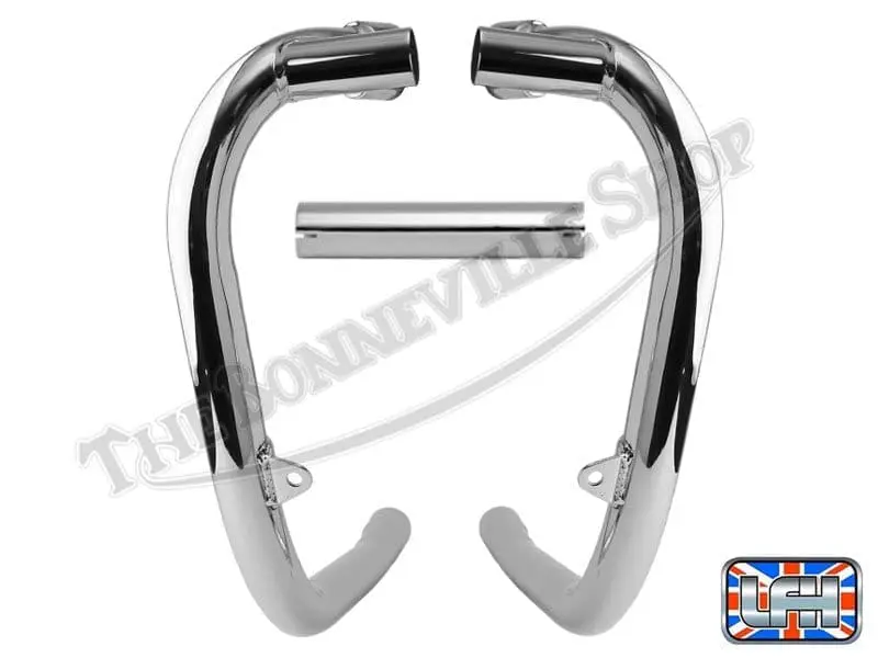 70 9363 70 9364 TRIUMPH 1969 70 T120 TR6 UK EXHAUST PIPE SET 4