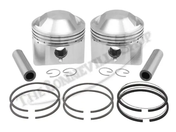 Triumph to Morgo Routt Type Big Bore Replacement Piston Set and Rings