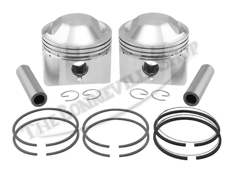 Triumph to Morgo Routt Type Big Bore Replacement Piston Set and Rings