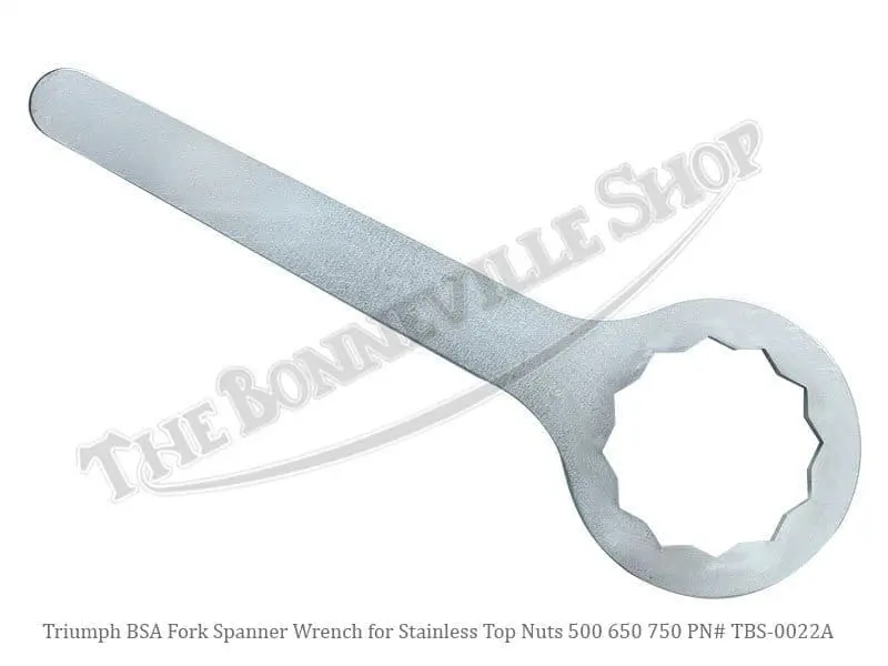 Triumph BSA fork top nut spanner wrench tool