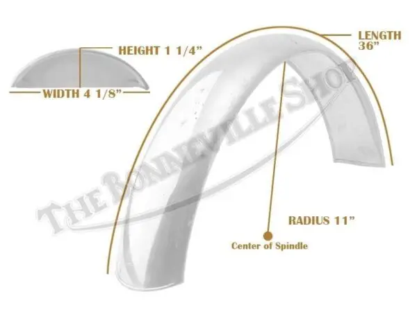 TBS 3500901 2ND 02 Aluminum Fender 6