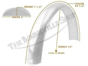 TBS 35010D02 2ND 02 Aluminum Fender 8