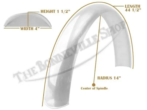 TBS 35010D02 2ND 02 Aluminum Fender 8