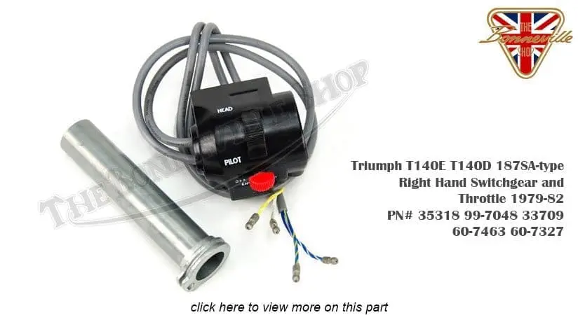 35318 Lucas Console Switchgear