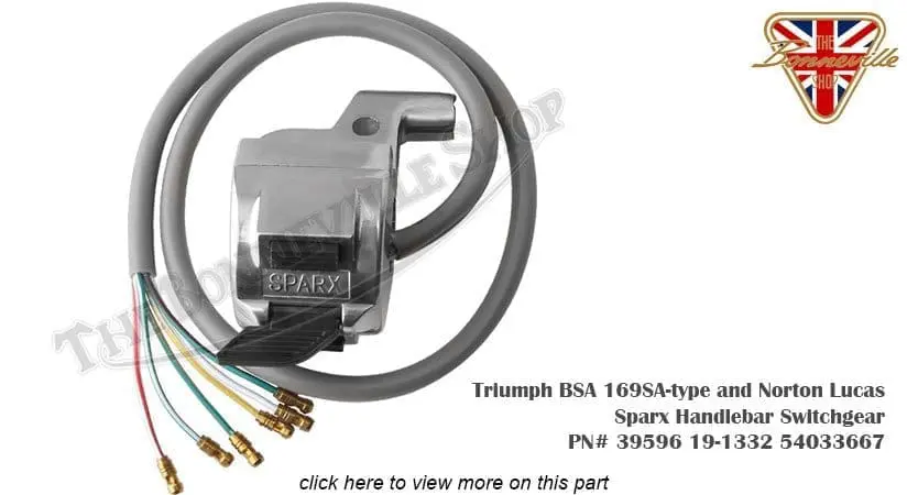Lucas Console Switchgear 39596 1