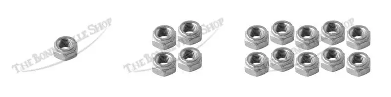 14-1304 Cleveloc nut vintage Triumph part