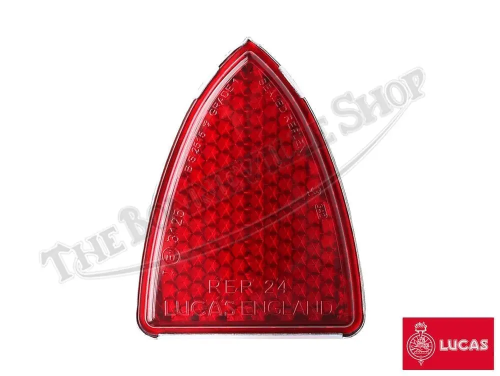 RER24 Taillight Reflector w/Gasket (1) 1968-1970 PN# TBS-1914L 57111