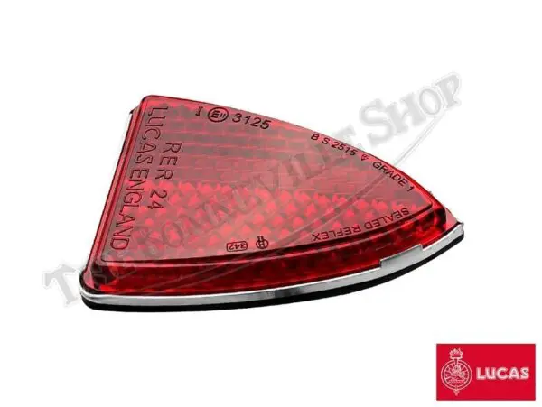 RER24 Taillight Reflector w/Gasket (1) 1968-1970 PN# TBS-1914L 57111