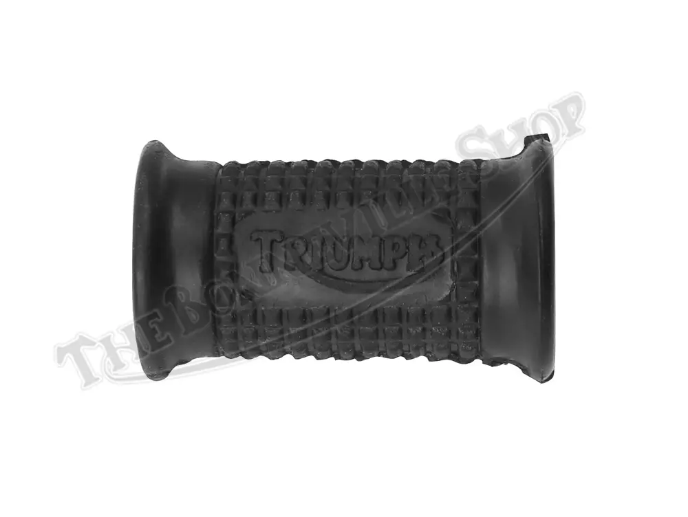Triumph 120 140 Bonneville TR6 Trophy Tiger T100 Gear Lever and Mainstand Rubber with Logo PN# 57-2331