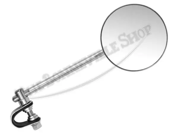 Universal Clamp on Motorcycle Mirrors - 8 inch 60-0005 T Emgo Mirror