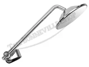 60-0005 T Triumph Norton BSA Universal Clamp On Mirror 8 inch stem