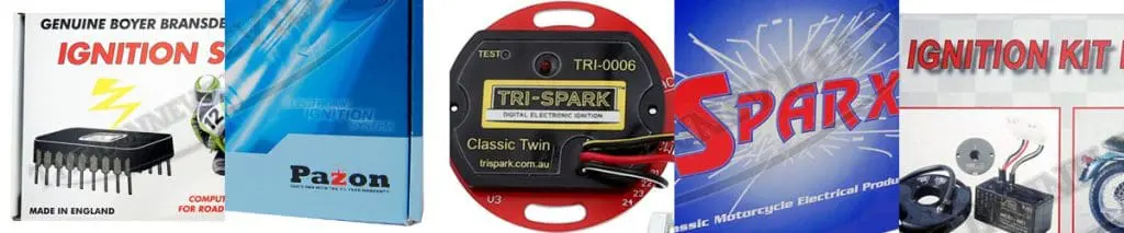 Motorcycle Electronic Ignition system for Triumph, Norton BSA including Boyer Bransden, Pazon, Tri-Spark and Sparx